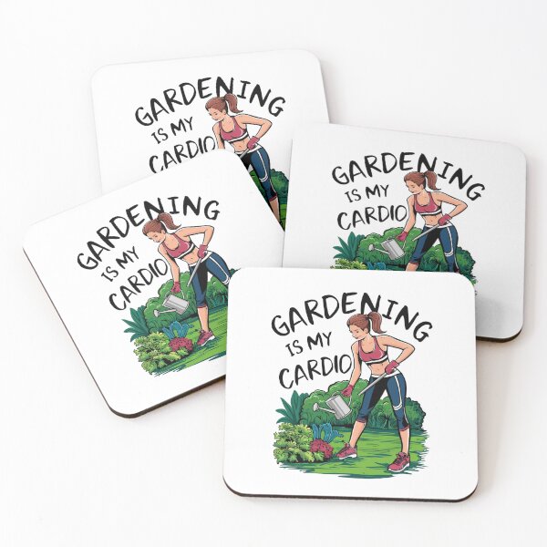 Item preview, Gardening Is My Cardio designed and sold by Peter Stawicki.