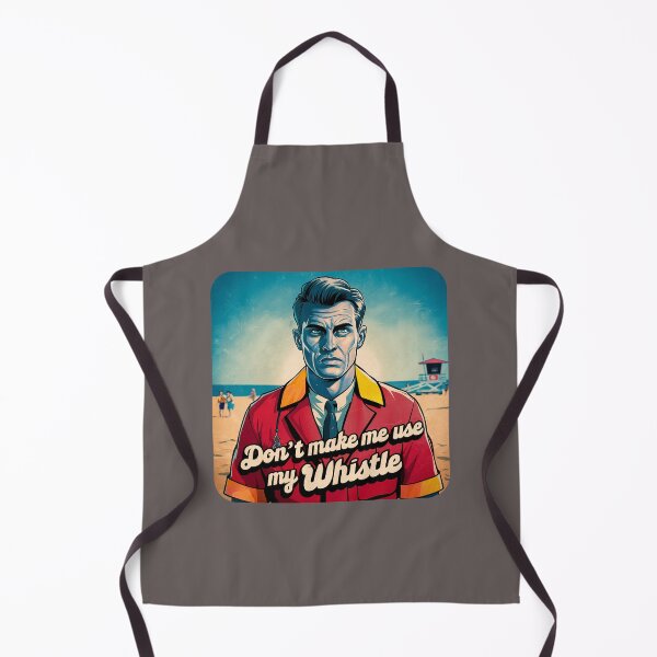 Item preview, ''Don't Make  me use my Whistle'' Funny Swim Couch Lifeguard T-Shirt designed and sold by Witty Shirts.
