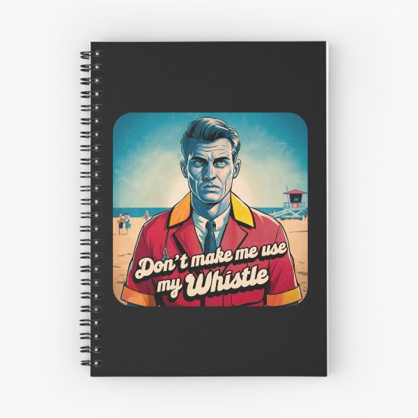 Item preview, ''Don't Make  me use my Whistle'' Funny Swim Couch Lifeguard T-Shirt designed and sold by Witty Shirts.