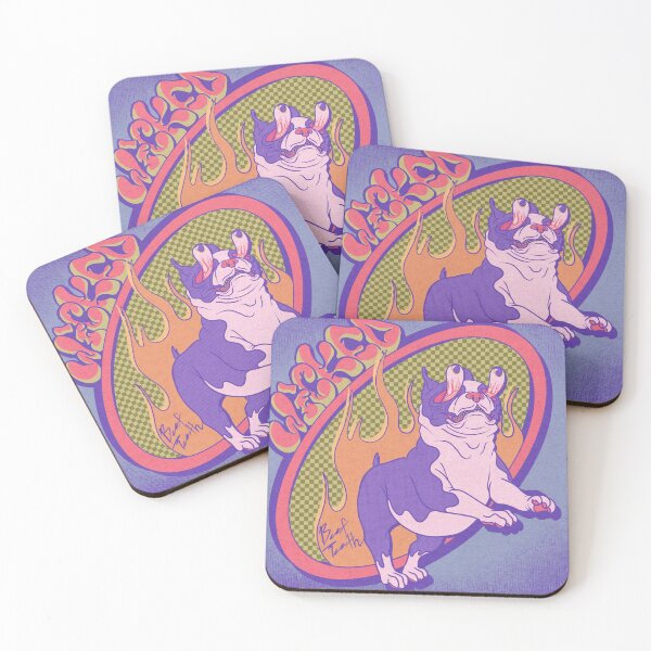 Item preview, Wicked Boston Terrier designed and sold by BeefTeethArt.
