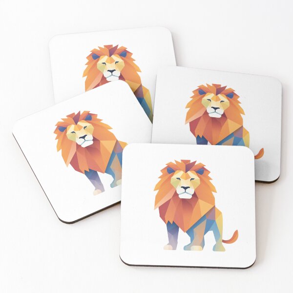 Item preview, Lion Geometric designed and sold by hanandgil.