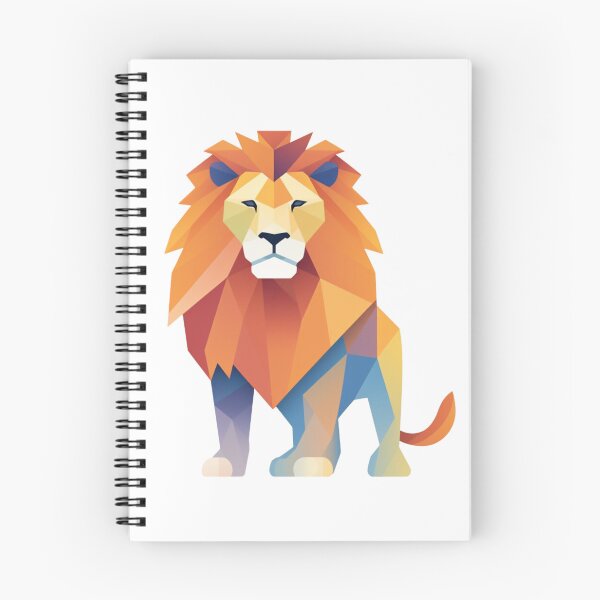Item preview, Lion Geometric designed and sold by hanandgil.