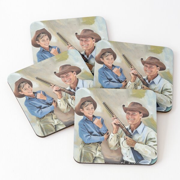 Item preview, That's My Pa - The Rifleman - Oil Painting designed and sold by deusrex007.
