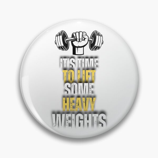 Item preview, It's Time To Lift Some Heavy Weights designed and sold by ZCFitDesign.