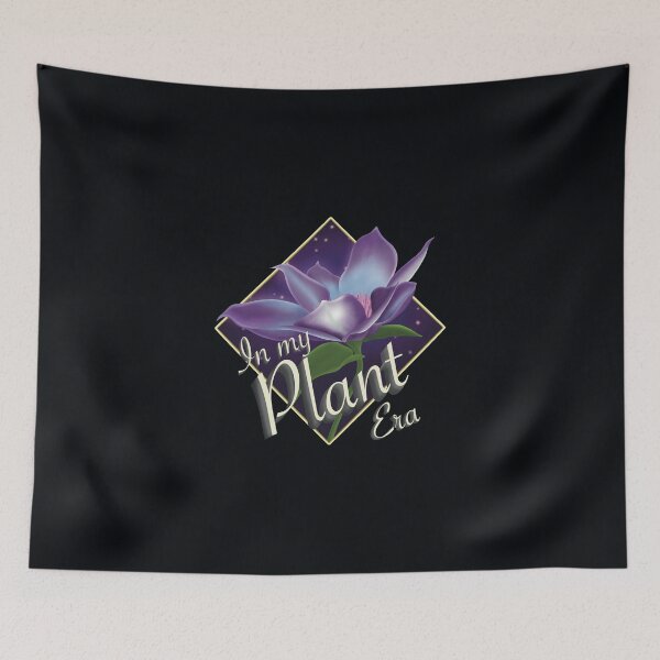 Item preview, In My Plant Era with a Purple Clematis Drawing designed and sold by AloraDawnEve.