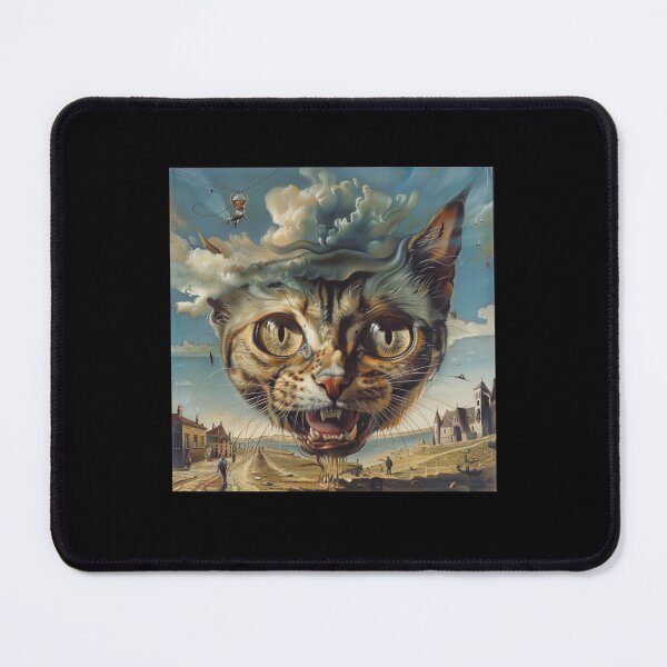 Item preview, Dreaming Cat - Surreal Fantasy Ar designed and sold by Teeverva Studio.