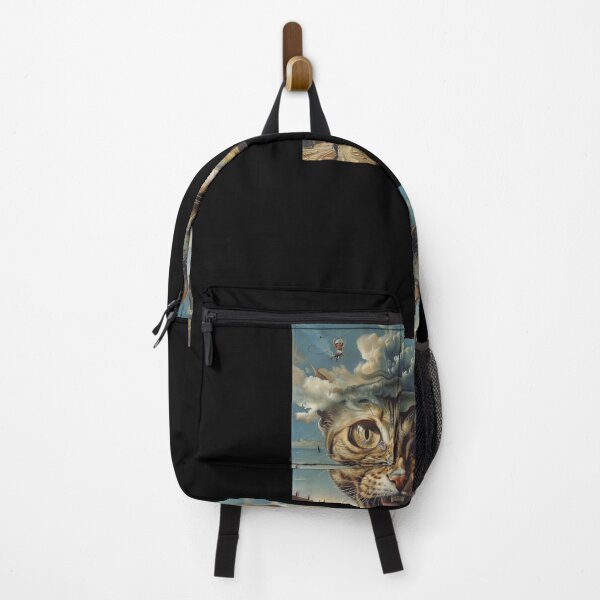 Item preview, Dreaming Cat - Surreal Fantasy Ar designed and sold by Teeverva Studio.