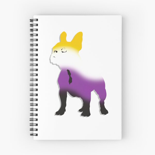 Item preview, Pride Frenchie - Non Binary designed and sold by PastelMushroom.