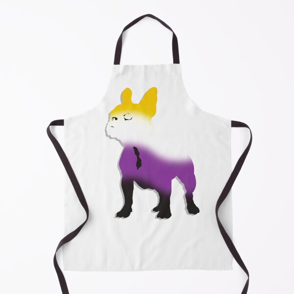 Item preview, Pride Frenchie - Non Binary designed and sold by PastelMushroom.