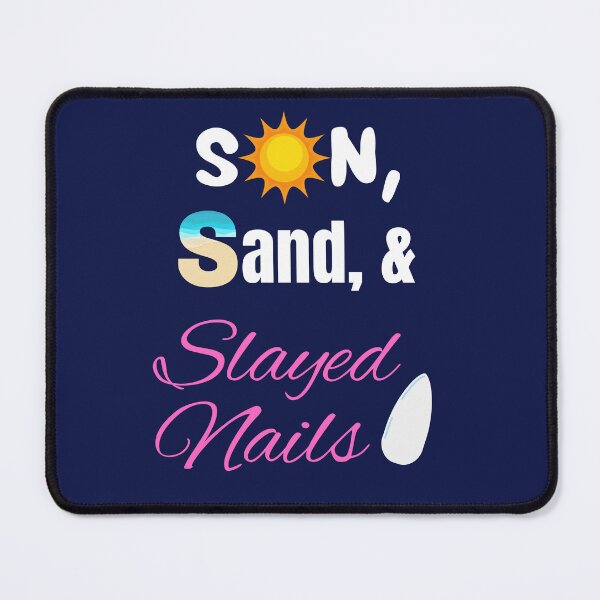 Item preview, Sun, Sand and Slayed Nails designed and sold by SilkenDove.