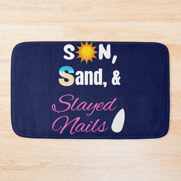 Item preview, Sun, Sand and Slayed Nails designed and sold by SilkenDove.