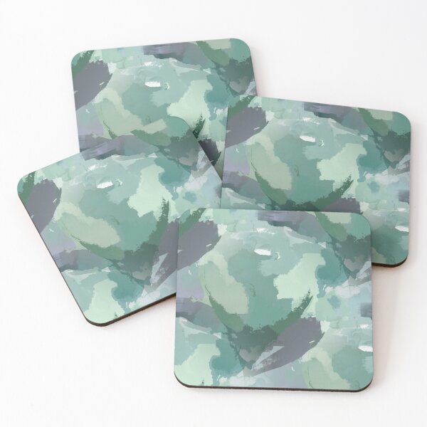Item preview, Camouflage Roses in Neutral Green designed and sold by Artistestella.