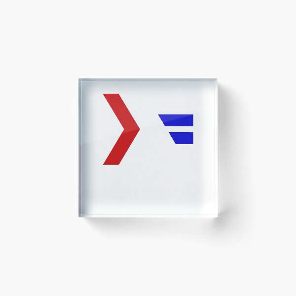 Item preview, Haskell Language Logo (Red White Blue) T-Shirt designed and sold by Rainwater Merch.