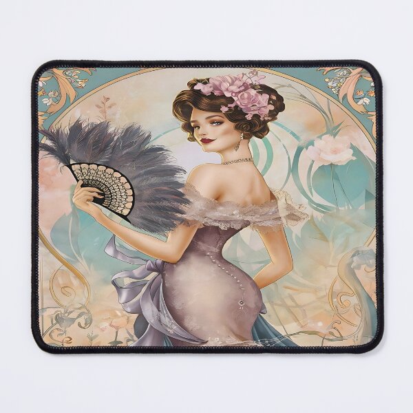 Item preview, Timeless Fashion Capture the Glamour of George Barbier Illustrations designed and sold by Tamas Das.