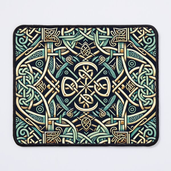 Item preview, Celtic Knot Pattern Print designed and sold by PinUpPizzazz.