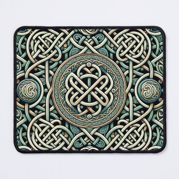 Item preview, Celtic Knot Pattern Print designed and sold by PinUpPizzazz.