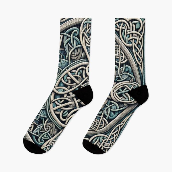 Item preview, Celtic Knot Pattern Print designed and sold by PinUpPizzazz.