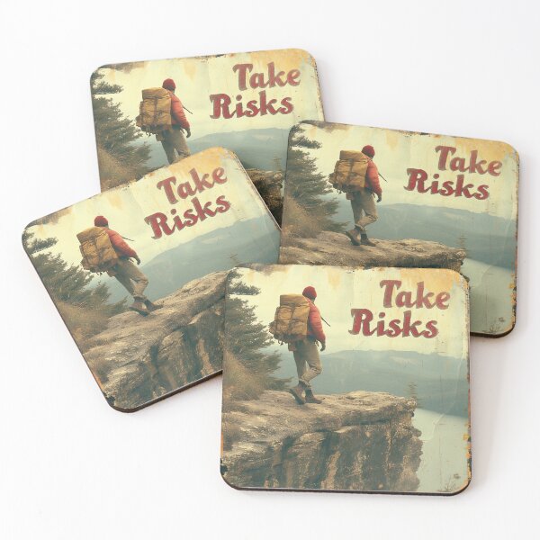 Item preview, Take Risks! designed and sold by Sototos® ⭐⭐⭐⭐⭐.