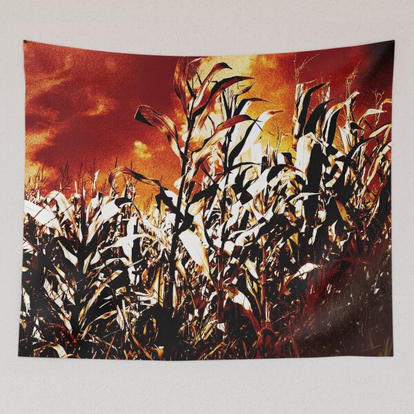Item preview, Fire in the corn field designed and sold by Gaspar Avila.