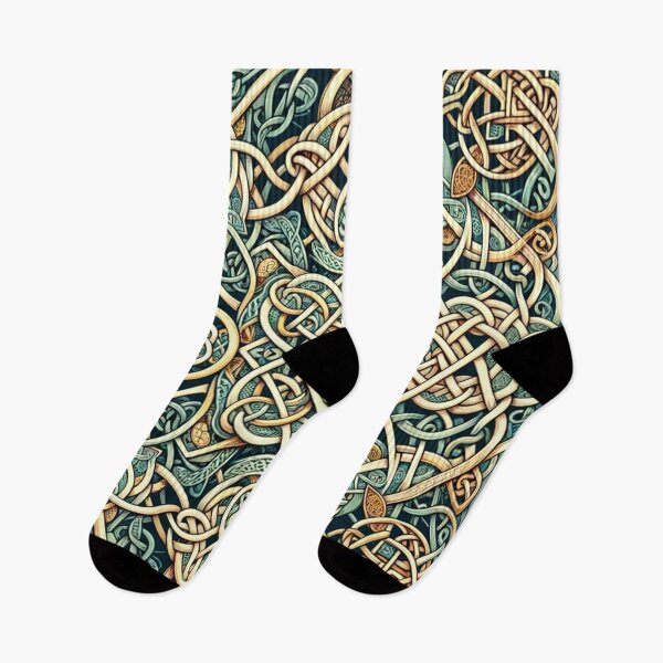 Item preview, Celtic Knot Pattern Print designed and sold by PinUpPizzazz.