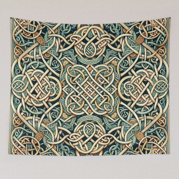 Item preview, Celtic Knot Pattern Print designed and sold by PinUpPizzazz.