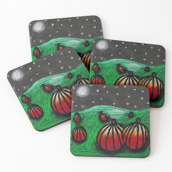 Item preview, The Pumpkin Patch at Night designed and sold by CALC-art.