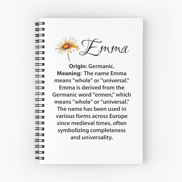Item preview, Name meaning Emma designed and sold by OCNau.