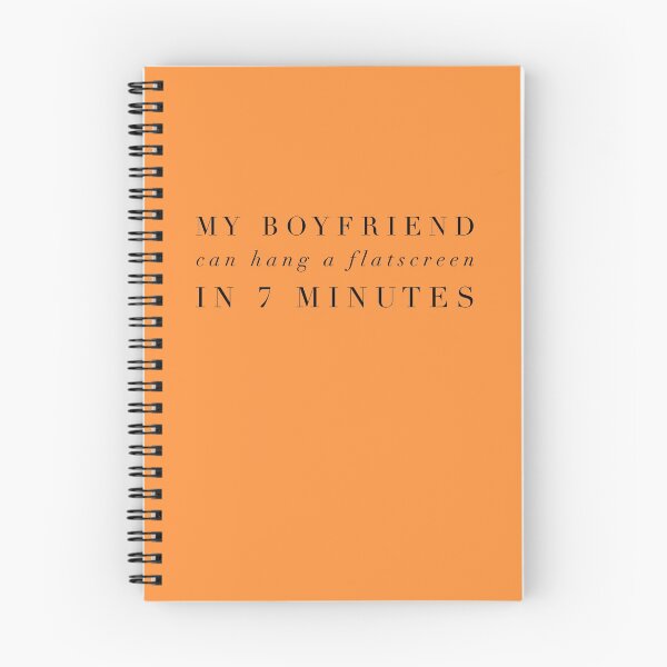 Item preview,  My boyfriend can hang a flatscreen in 7 minutes designed and sold by mivpiv.