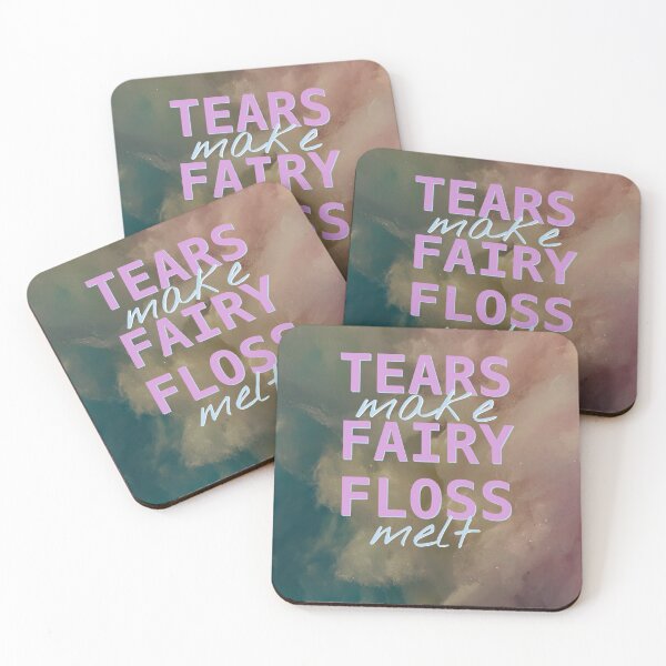 Item preview, Tears Make Fairy Floss Melt designed and sold by Bridget Beswick.