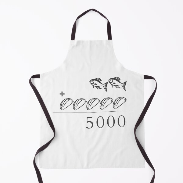 Item preview, Modern Digital Art of Feeding the Five Thousand - Matthew 14:13-21 - 2 Fishes + 5 Loaves = 5000 - Instant Download designed and sold by charlottebatino.