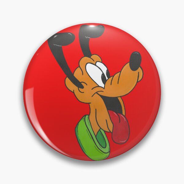Item preview, Pluto - Red background designed and sold by Art-by-Lark.