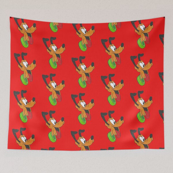 Item preview, Pluto - Red background designed and sold by Art-by-Lark.