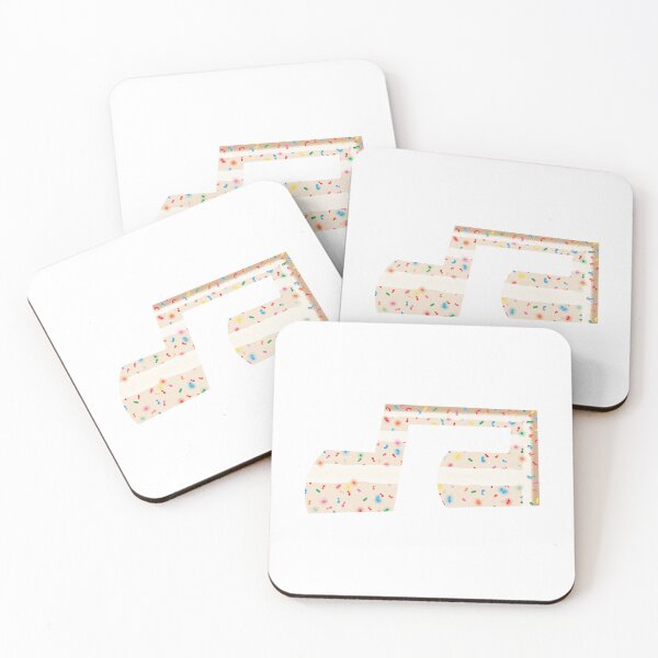 Item preview, Confetti Cake Music Note designed and sold by Carsondood.