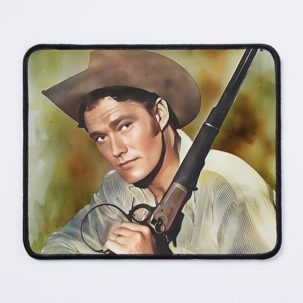 Item preview, The Rifleman - Lucas with Winchester - Watercolor designed and sold by deusrex007.