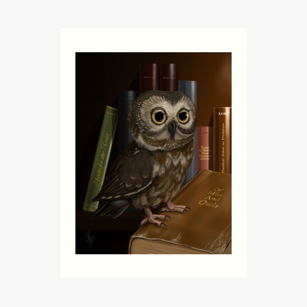 Dory Visits the Library Art Print