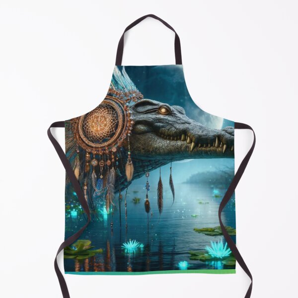 Item preview, The Lunar Crocodile, Guardian of the Mystical Waters designed and sold by AmigosFurEver.
