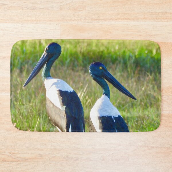 Item preview, Pair of Jabirus, Black-necked Storks  designed and sold by Mark Grimsley.