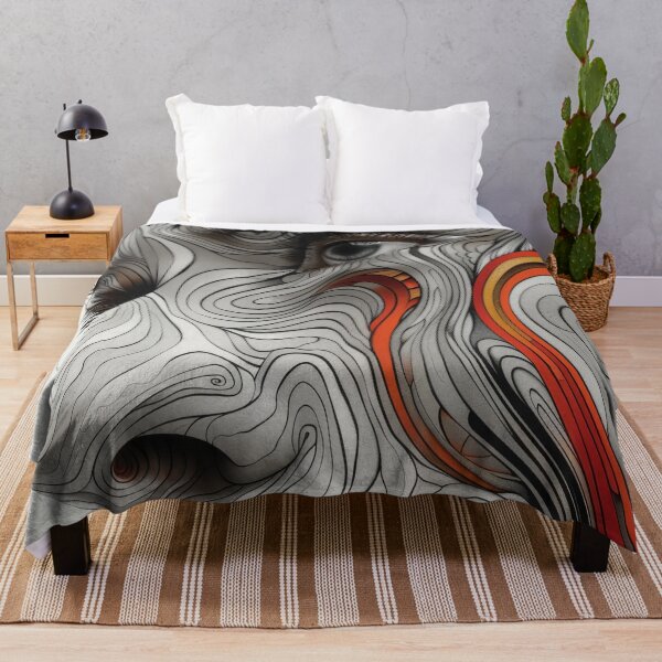 Item preview, Abstract Face With Swirling Lines designed and sold by RGShirtWorks.