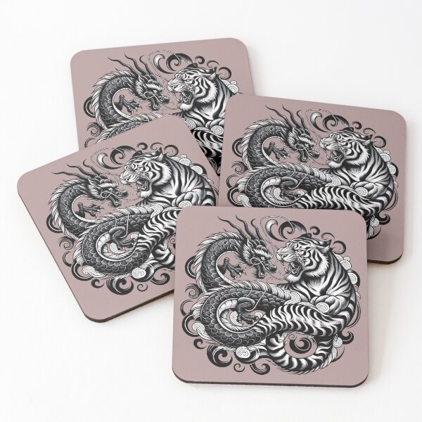 Item preview, Tiger & Dragon designed and sold by Micka1986.