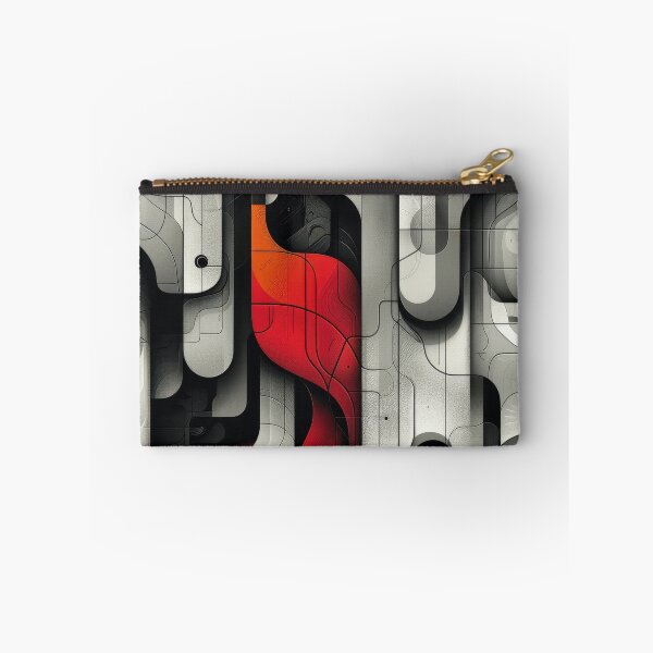 Item preview, Abstract Geometric Pattern in Red, Black, and White designed and sold by ML-Media.
