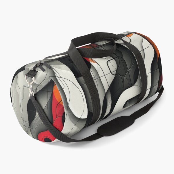 Item preview, Abstract Geometric Pattern in Red, Black, and White designed and sold by ML-Media.