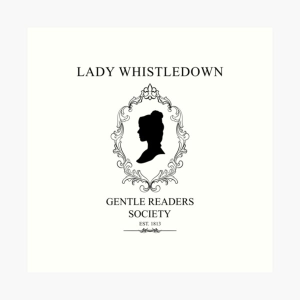 Item preview, Netflix Bridgerton Lady Whistledown Gentle Readers Society designed and sold by Penbooks.