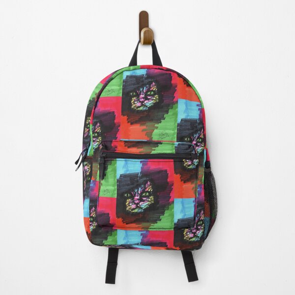 Item preview, Scary cat abstract artwork designed and sold by DipakSonarArt.