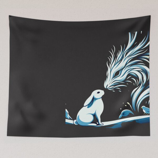 Item preview, cute rabbit and dragon designed and sold by Kinia1982.