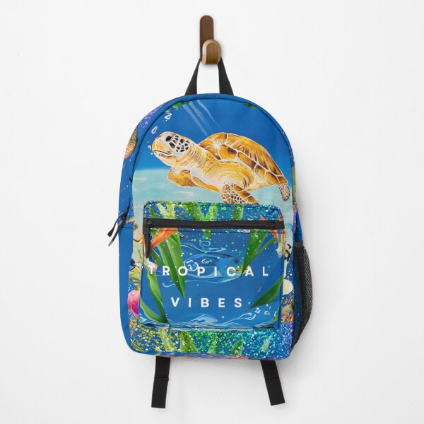 Item preview, Tropical vibes, sea turtle designed and sold by GabiVitryArt.