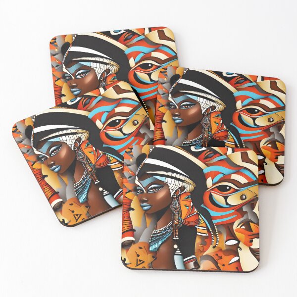 Item preview, Native African Modern Art designed and sold by Pim-Crystal.