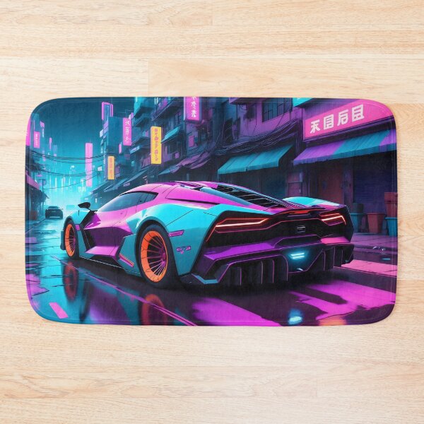 Aperçu de l'œuvre Hypervoiture cyberpunk créée et vendue par papi1998.