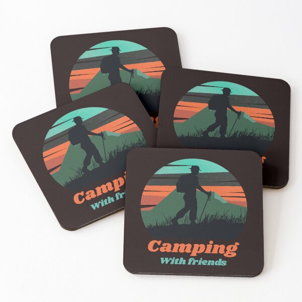 Item preview, Camping with friend camping designed and sold by JDLT-Clothing.