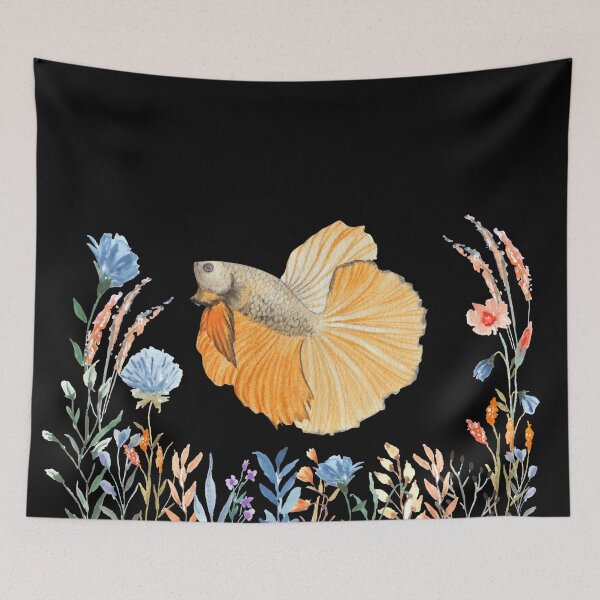 Item preview, Swim amongst the Wildflowers designed and sold by AcousticAquatic.