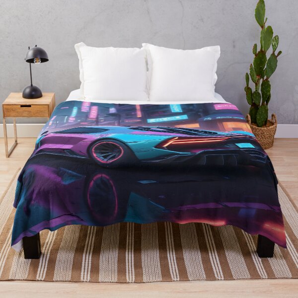 Aperçu de l'œuvre Hypervoiture cyberpunk créée et vendue par papi1998.